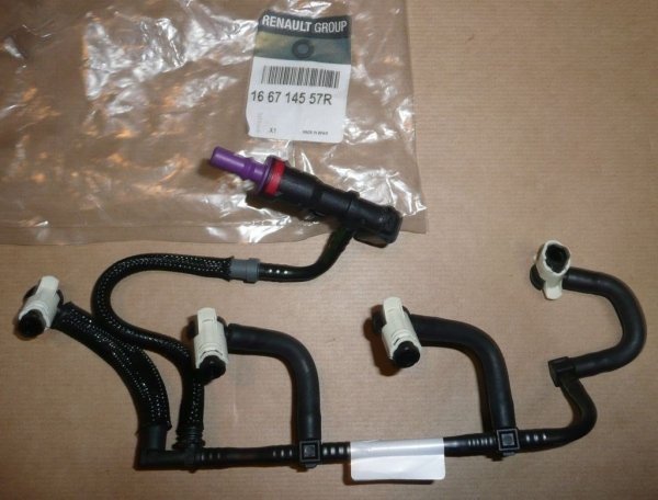 Original Rücklaufleitung Diesel für Renault Kadjar, Megane 1.5 dci 2009-  110HP,  166714557R , 1667100QAU