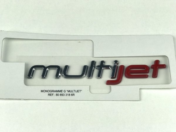 Originalteil OE Emblem Logo MultiJet (G) für Fiat Talento , 808933186R
