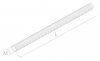 Pręt gwintowany PGCM8/1 652401 /50szt./