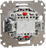 Schneider Electric, Sedna Design i Elements, Łącznik krzyżowy, srebrne aluminium, SDD113107