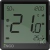 Regulator temperatury Internetowy, ENGO EONE-BATB natynkowy, dobowy, ZigBee, czarny, akumulatorowy