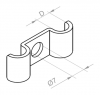 Uchwyt kablowy UEF 6 405606 /100szt./