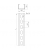 Ceownik CP 28H12/2 1,5mm 611420