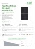 Moduł fotowoltaiczny panel PV 500Wp Jinko Solar JKM500N-60HL4-V BF Tiger Neo N-Type Monofacial Half Cut BF Czarna Rama