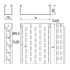 Korytko kablowe KCL200H60/3N /3m/ 160820