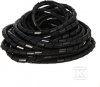 Wąż spiralny GST-12B (średnica wewnętrzna 12mm) czarny opakowanie 10 metrów