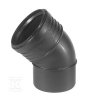 KOL. PP-HT SITECH+ 160/45 SANIT.CZARNE