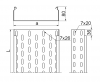 Korytko KCL100H80/3N