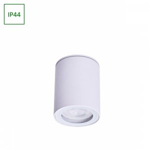 CHLOE GU10 NATYNKOWA GU10 250V IP44 70X90MM BIAŁY OKRAGŁA NIERUCHOMA
