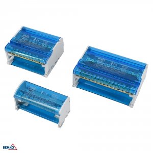 BLOK ROZDZIELCZY 22 ZACISKI 2x11 (7x5,3mm + 2x7,5mm + 2x9mm)