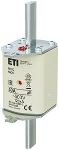 WKŁADKA NH2C GG 40A/500V