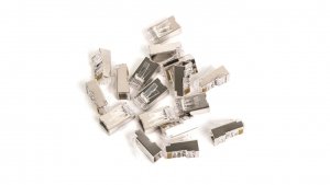 Wtyk RJ45 (8P8C) przelotowy kat.5e ekranowany AWG 26-24 /woreczke zawiera 100szt./ X-ML-5F-EZ