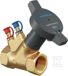 Hydrocontrol V DN25 GW Rp 1, PN25, zawór równoważący, 2x Hydroport, kvs: 11,00