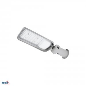 OPRAWA ULICZNA LED JAZMIN 70W 4000K 9100LM IP65 JASNOSZARA CZ. ZMIERZCHU