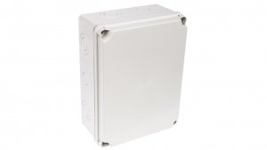 Puszka natynkowa LIGHT 241x180x96 4xM25 6xM40 IP66/67 szara EV-231