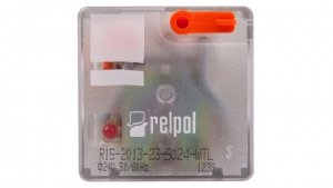 Przekaźnik przemysłowy 3P 10A 24V AC AgNi R15-2013-23-5024-WTL 804645