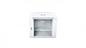 Szafa krosowa wisząca dzielona 19 cali 12U 600x635x600 szara DN-WD19 12U/600