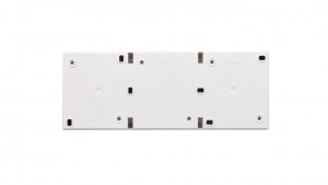 Simon Aquarius Gniazdo hermetyczne potrójne z/u IP54 z przesłona torów i klapką transparentną AQGZ1-3Z/11