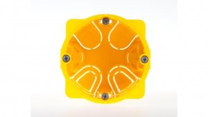 Puszka 67mm p/t regips 50mm żółty Batibox 080051