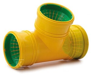 TRÓJNIK DREN. 90ST. 72-100X72-100 ŻÓ?