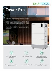 Zestaw Solis 12kW + Dyness Tower PRO TP19 (19.2 kWh)
