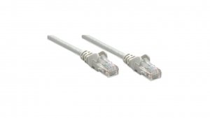 Patch Cord Cat6 UTP 1,5M Szary 100 Miedź 340380