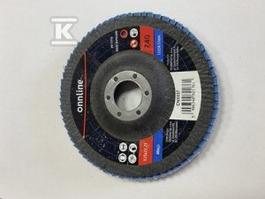 TARCZA LAMELOWA STAL/INOX 125X22 GR.40