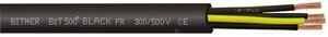 Przewód sterowniczy BiT 500 BLACK FR 7G0,75 500V bęben SB1839