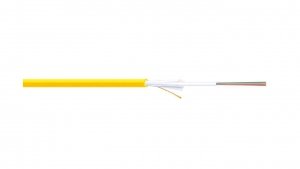 Kabel światłowodowy uniwersalny 12 włókien SM 9/125 OS2 G652D 1500N LS0H Dca żółty DK-B3912-SC-Y /bębnowy/
