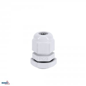 DŁAWNICA KABLOWA SZARA PG-9 (OPK. 100SZT.)