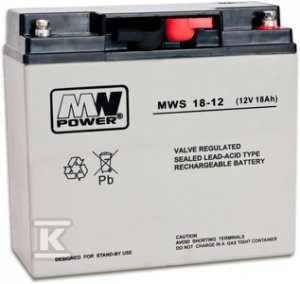 AKUMULATOR AGM 12V/18AH/5LAT