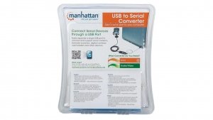 Konwerter Adapter USB na RS232/COM/DB9 M/M na Kablu 45cm 205146