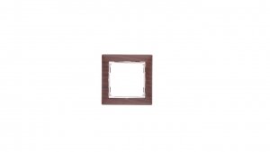 VALENA Ramka pojedyncza wenge/srebro 770371