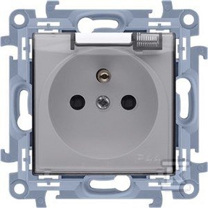 GN.B/U IP44 B/U.BIAŁE+RAMKA SIMON10