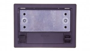 Simon Connect Puszka SF podłogowa pojedyncza 2x K45 gł. 70mm   SM102/9 szary grafit SF170/14
