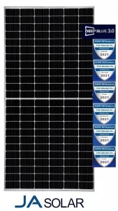 Moduł fotowoltaiczny Panel PV 555Wp JA Solar JAM72S30-555/MR SF srebrna rama