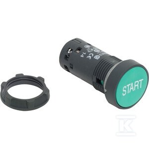 XB7NA3133 Przycisk NO START zielony z samoczynnym powrotem