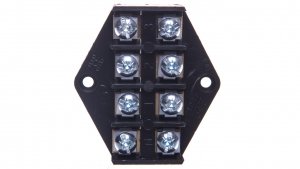 Płytka odgałęźna ZPT/2,5mm2/4-tory czarna ZPT 4-2.5 83001007