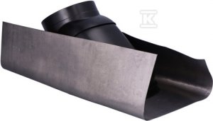 Przejście kominowe do dachów skośnych 25° do 50° z kołnierzem ołowianym DN100-125mm