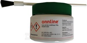 Pasta topnik do lutowania z cyną + pędzel ONNLINE 250g 3000006717