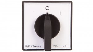 Łącznik krzywkowy 0-I 1P 25A na szynę IP65 Łuk E25-54 952554