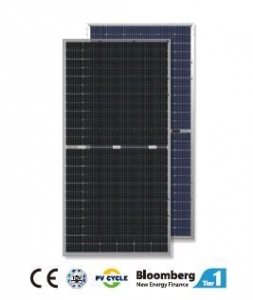 Moduł fotowoltaiczny Panel PV Jetion Solar 450W JT450SSh(B) Bifacial Srebrna Rama