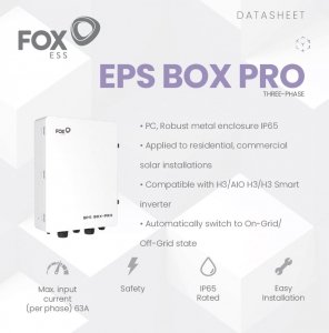 Akcesorium FoxESS EPS BOX PRO