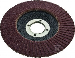 ŚCIERNICA LISTKOWA TALERZOWA 125 GR. 40 WYPUKŁA [EXPERT] MN-68-821