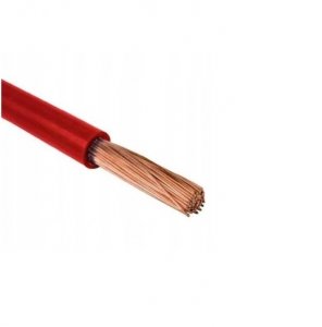 Przewód instalacyjny H05V-K (LgY) 0,5 czerwony /100m/