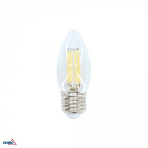 ŹRÓDŁO LED FILAMENT 230V E27 C35 6W 750LM 4000K 320ST