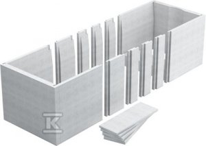 Nośnik uniwersalny Stabilsound Plus 120-170x70x55 cm do wanien prostokątnych