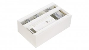 Szafka licznikowa natynkowa/podtynkowa (uniwersalna) 1-licznikowa 3-fazowy 25 modułów IP30 RU-25-P Z/O