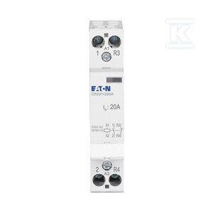 Stycznik instalacyjny, 20A, 230V AC, 1NO+1NC CR2011230A 135174