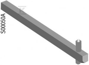 OXP6X130 Wałek 6X6 długość 13CM 1SCA022057R0570